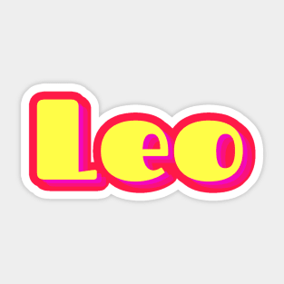 leo Sticker